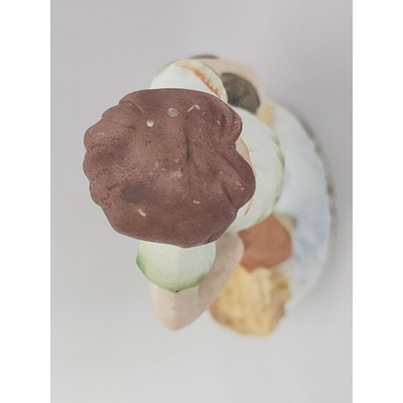 Timeless Vintage Sculpure Ceramic Bisque Victorian Boy Porcelain Figurine - Picture 5 of 11